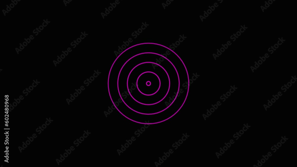 Digital radio waves animation background Digital radio waves animation background