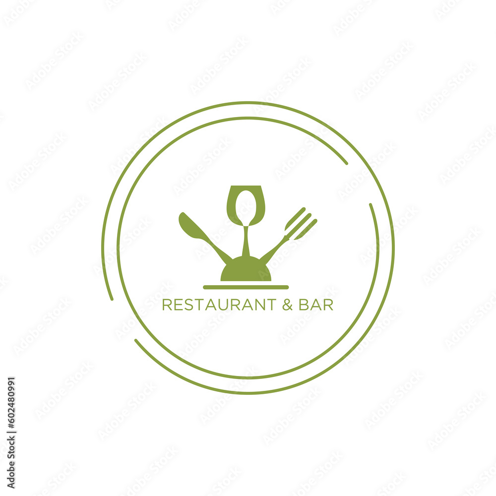 logo vector design restaurant and bar simple unique logo vector design restaurant and bar simple unique