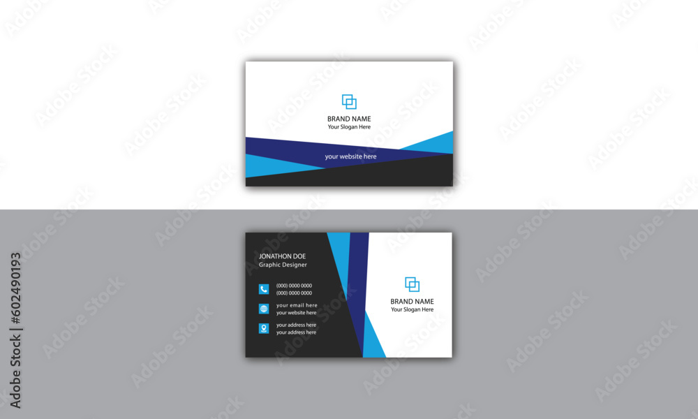 Corporate Business Card Layout. Modern Creative And Clean Business Card Design Template, Visiting Card.
  

Modern and simple business card design. modern creative business card and name card horizont