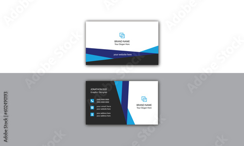 Corporate Business Card Layout. Modern Creative And Clean Business Card Design Template, Visiting Card.Modern and simple business card design. modern creative business card and name card horizont