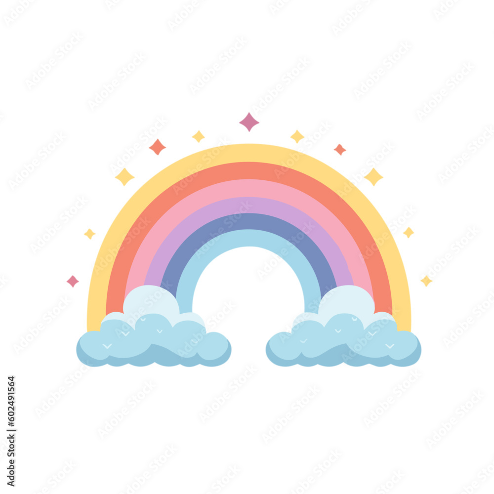 rainbow and clouds in the sky set 5 rainbow and clouds in the sky set 5