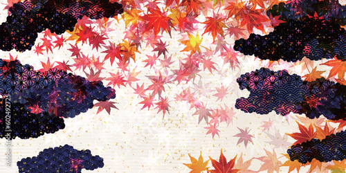 紅葉　もみじ　秋　背景