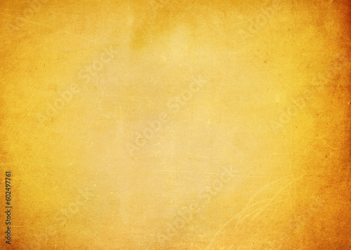 old paper texture material vintage yellow grunge canvas pattern background
