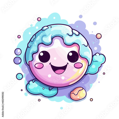 pastel smiley smiling face type 6