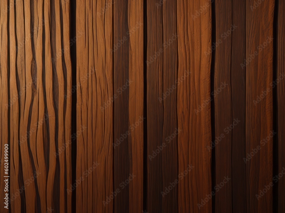 Fototapeta premium Rustic three-dimensional wood texture. Wood background