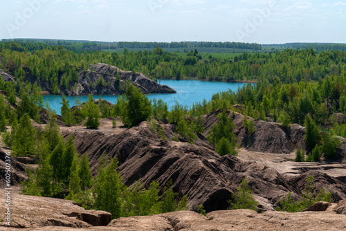 Кондуки, Романцевские горы. Ушаковские угольные карьеры.