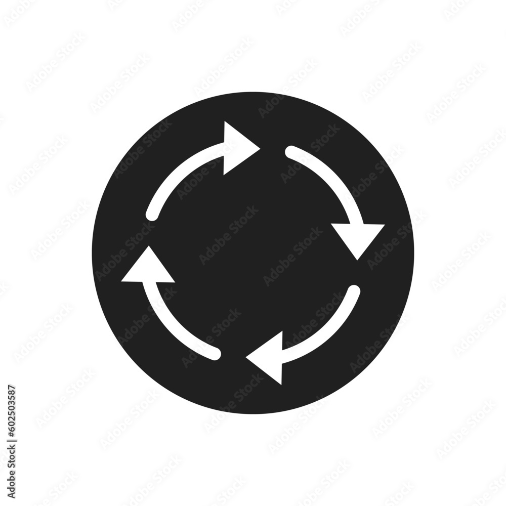 Process icon vector design illustration
