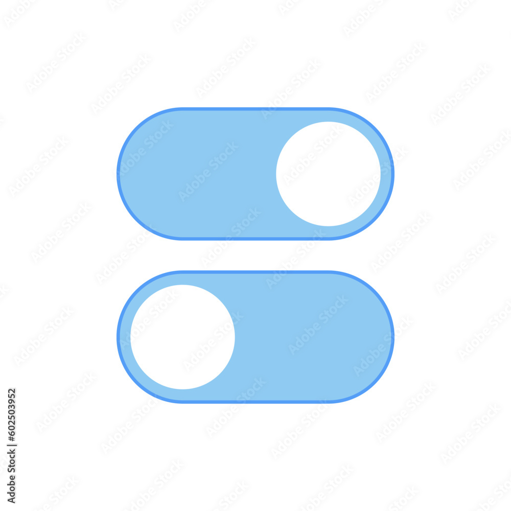 Toggle icon vector design illustration Toggle icon vector design illustration