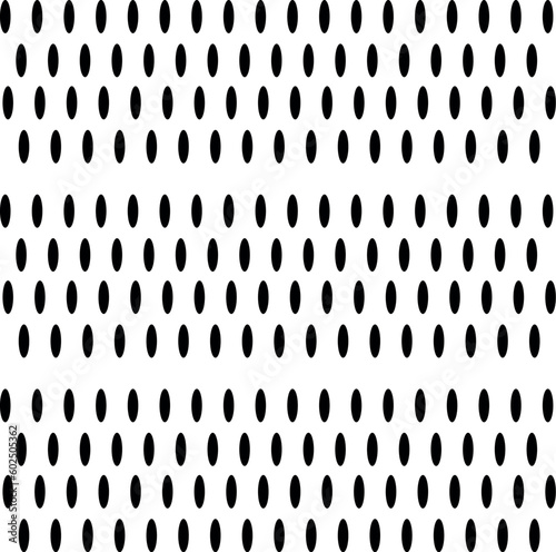 Texture or screentone consists of ovals lying vertically