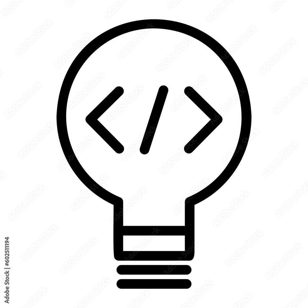 light bulb icon light bulb icon