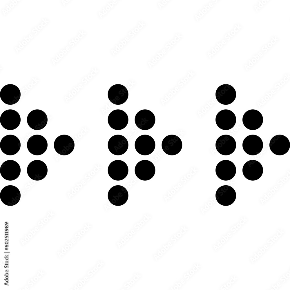 Dot Arrow Dot Arrow