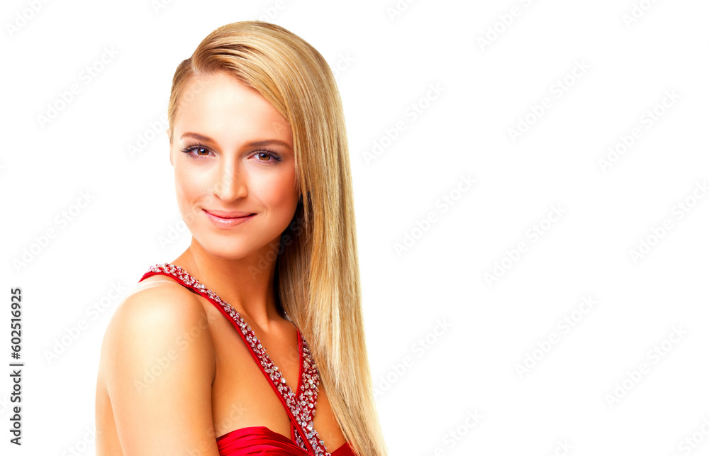 Fashion, beauty and makeup of confident woman with elegant, glamour and flawless look for fancy party or event against a copy space background. Portrait face of a young woman feeling beautiful Fashion, beauty and makeup of confident woman with elegant, glamour and flawless look for fancy party or event against a copy space background. Portrait face of a young woman feeling beautiful