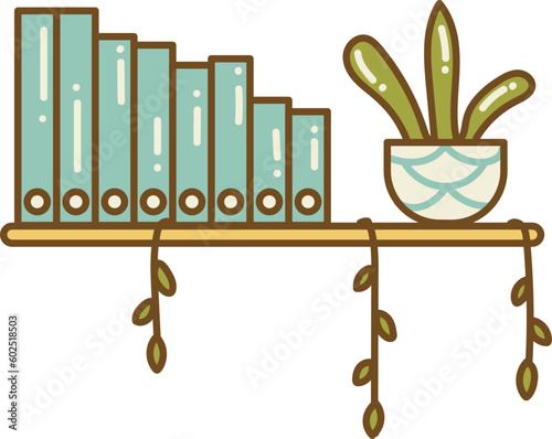 Shelf Book Cute Furniture