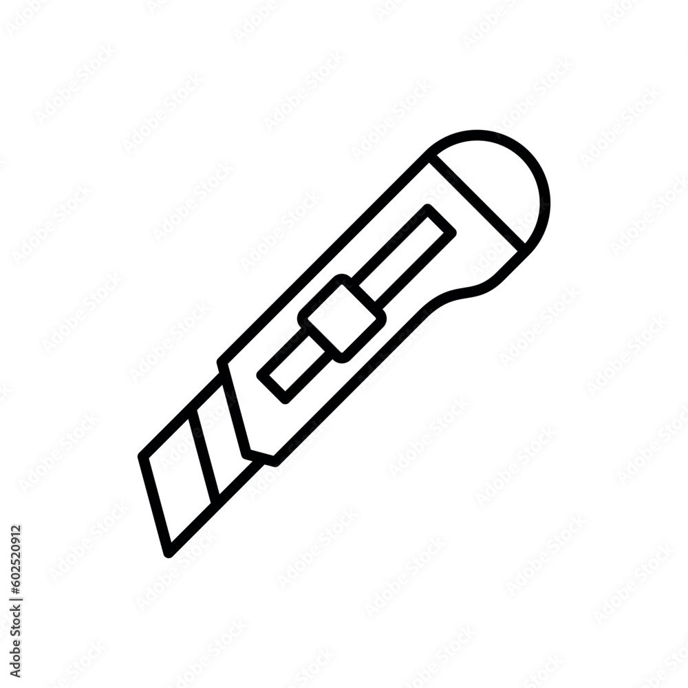 Simple Trendy Cutter Icon Vector Template Simple Trendy Cutter Icon Vector Template