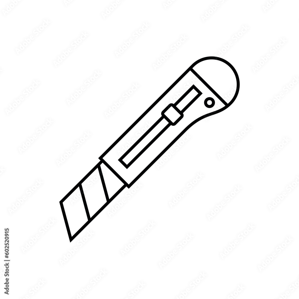 Simple Trendy Cutter Icon Vector Template Simple Trendy Cutter Icon Vector Template