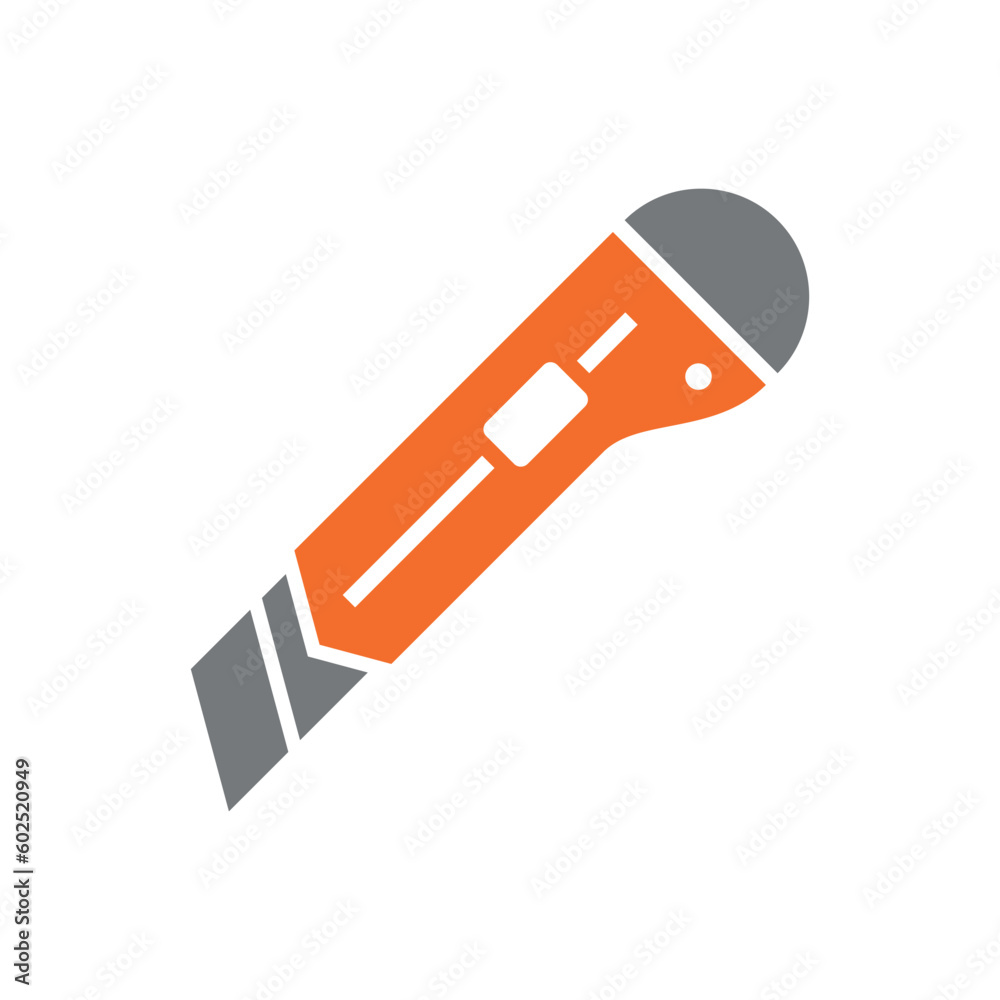 Simple Trendy Cutter Icon Vector Template Simple Trendy Cutter Icon Vector Template