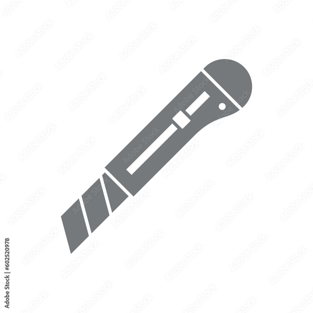Simple Trendy Cutter Icon Vector Template Simple Trendy Cutter Icon Vector Template