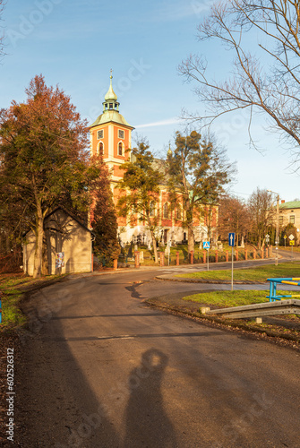 Curch in Konczyce Male village in Poland photo