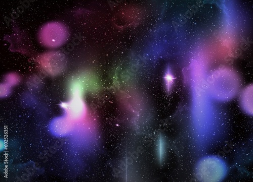 A space of the galaxy ,atmosphere with stars at dark background	