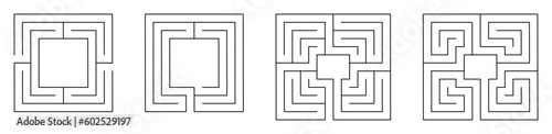 klassische Labyrinthe