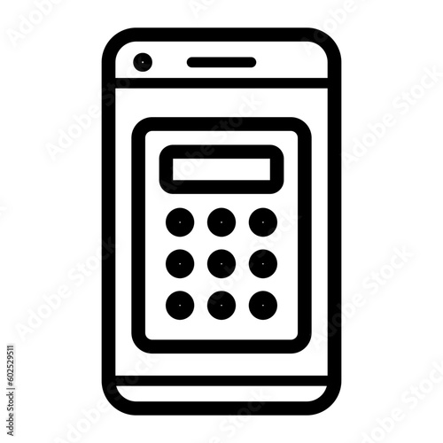 mobile calculator icon