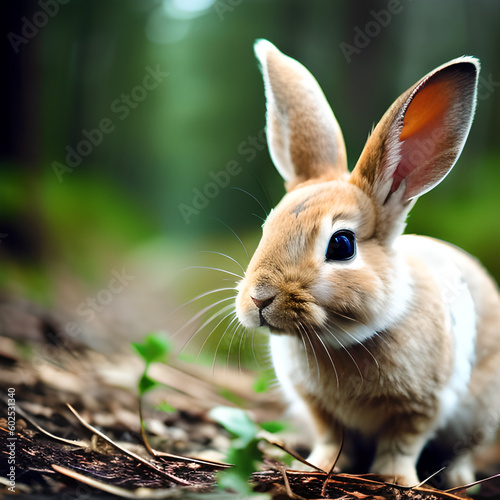 rabbit in the grass © Stefan