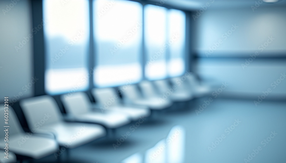 Abstract blur hospital and clinic interior for background - Generative Ai Abstract blur hospital and clinic interior for background - Generative Ai