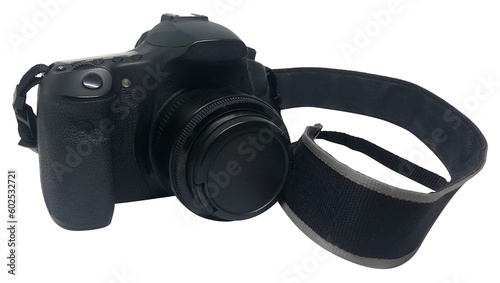 Cuadro en lienzo reflex camera isolated on white background