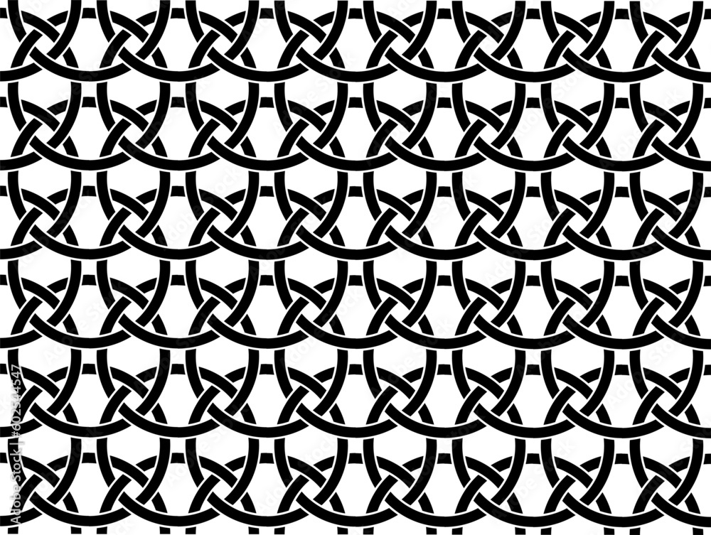 Naklejka premium seamless pattern with chain