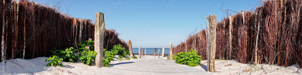 Ostsee Strand Urlaub - Weg zum Meer