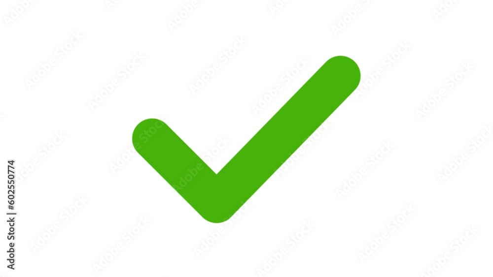 Check mark symbol and Cross symbol, Animated icon, alpha channel included. Check mark symbol and Cross symbol, Animated icon, alpha channel included.