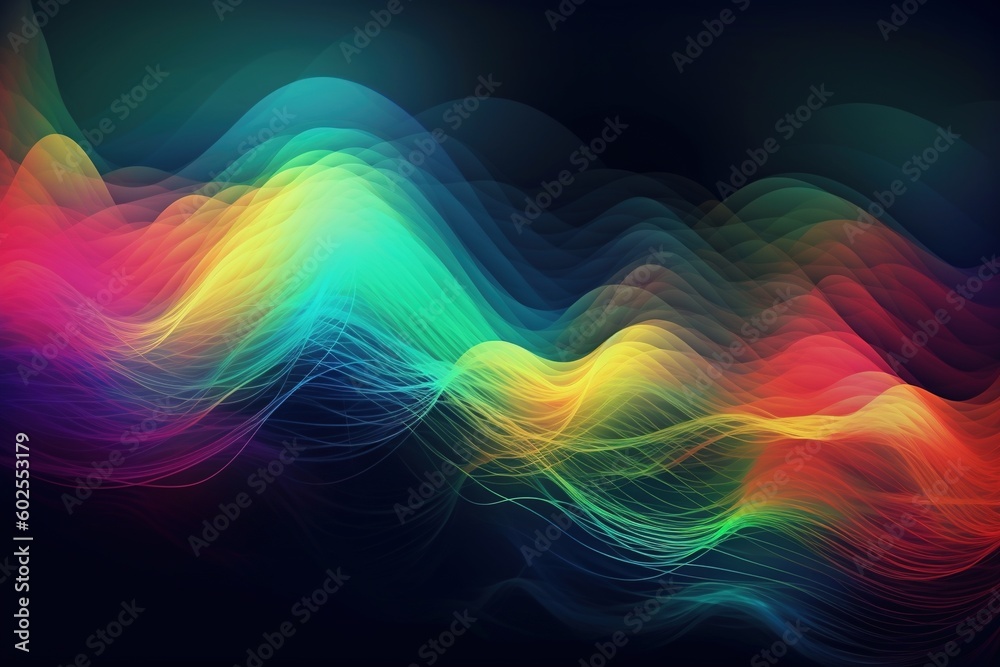Obraz premium colorful abstract background -Ai