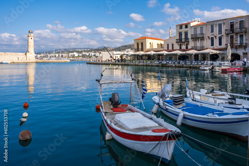 Old Venetian harbor of Rethymno, Crete, Greece © Jim