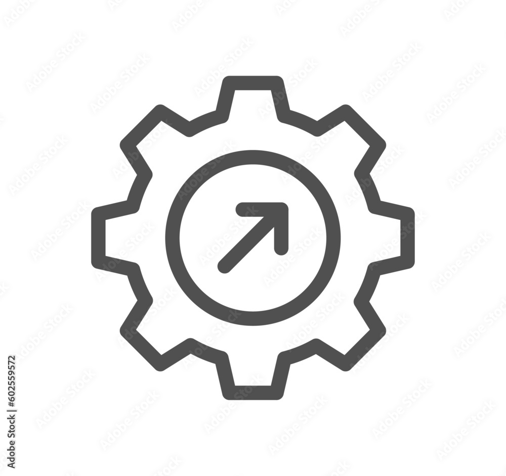 Success and growth related icon outline and linear vector. Success and growth related icon outline and linear vector.