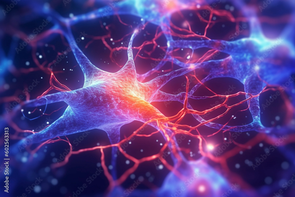 Artistic Neural Links Network - Generative Ai Artistic Neural Links Network - Generative Ai