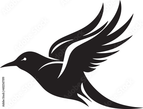 Bird head logo icon, bird vector Illustration, on a isolated background, SVG