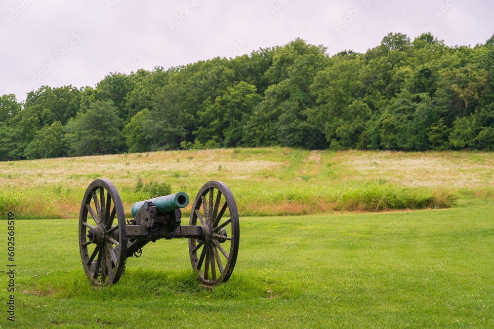 Single Cannon at Wilson's Creek National Battlefield