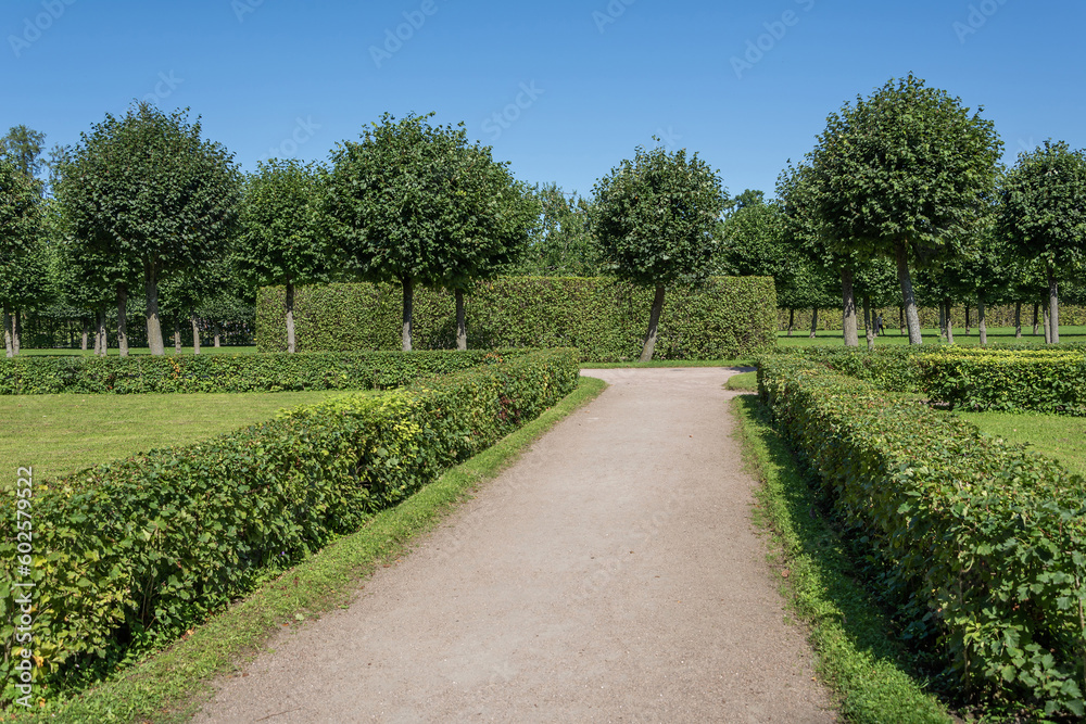 Well-maintained regular park