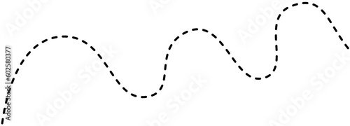 Doodle dashed line art