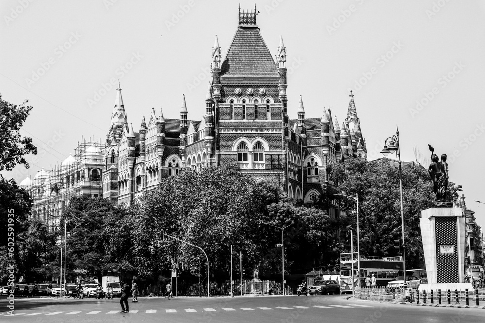 Architecture of South Bombay (Mumbai), India