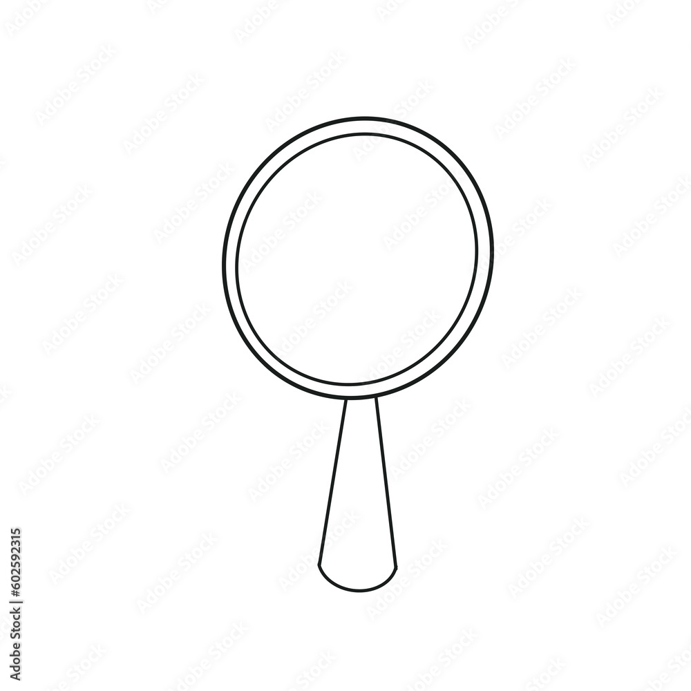 Magnifying glass Science Hand drawn Doodle Magnifying glass Science Hand drawn Doodle
