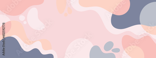 Color splash abstract background for design.Template banner and cover