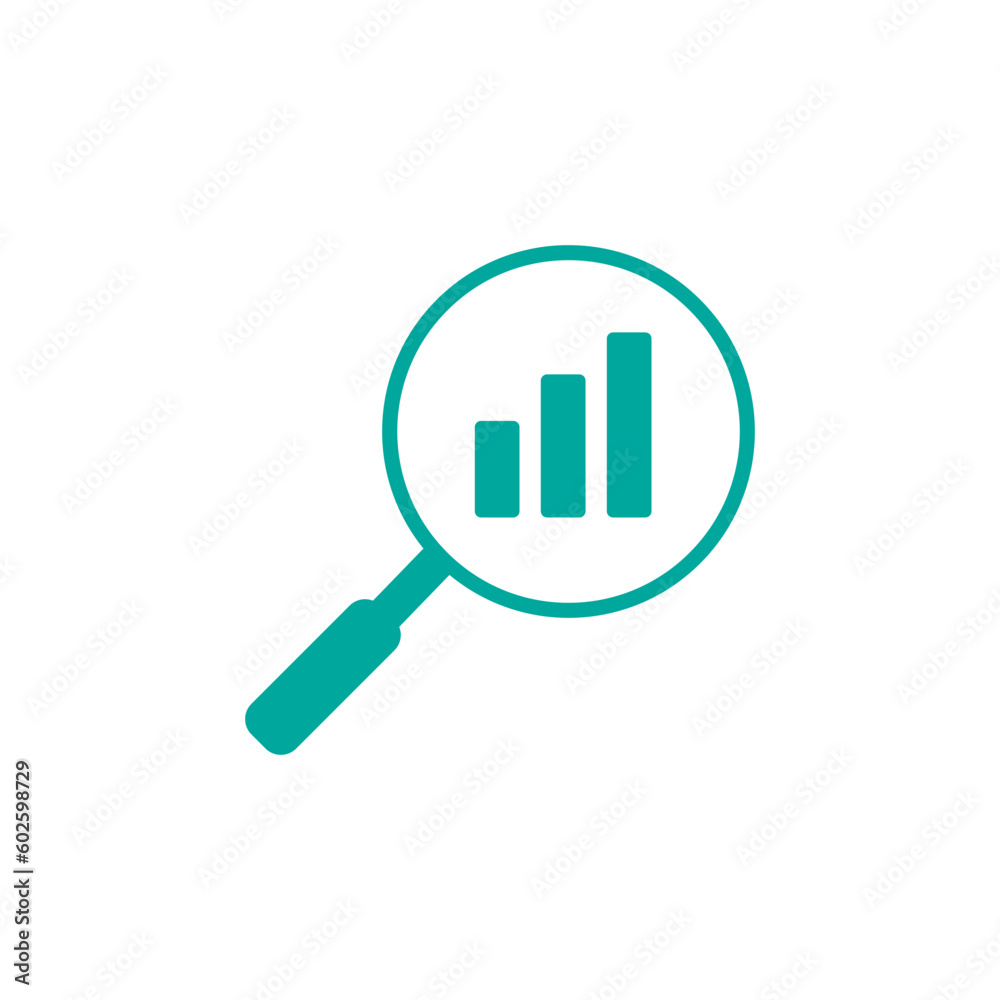 Growth icon vector logo design template flat illustration Growth icon vector logo design template flat illustration