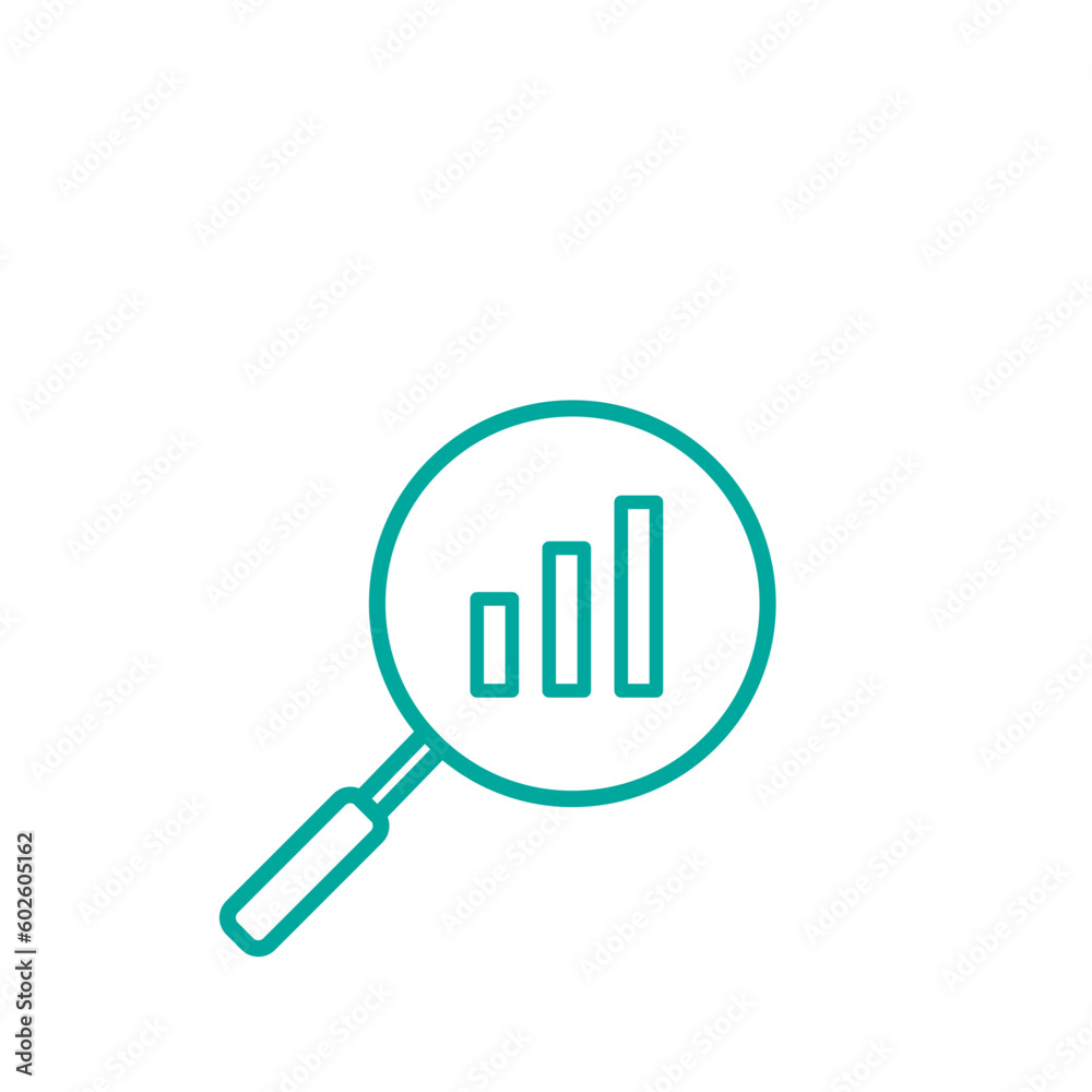 Growth icon vector logo design template flat illustration Growth icon vector logo design template flat illustration