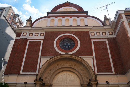Old San Giuseppe della Pace church in Milan, Italy
