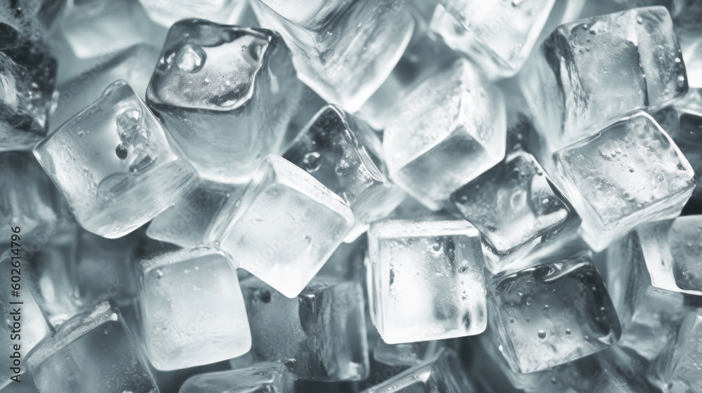 Ice cubes fullframe Ice cubes fullframe