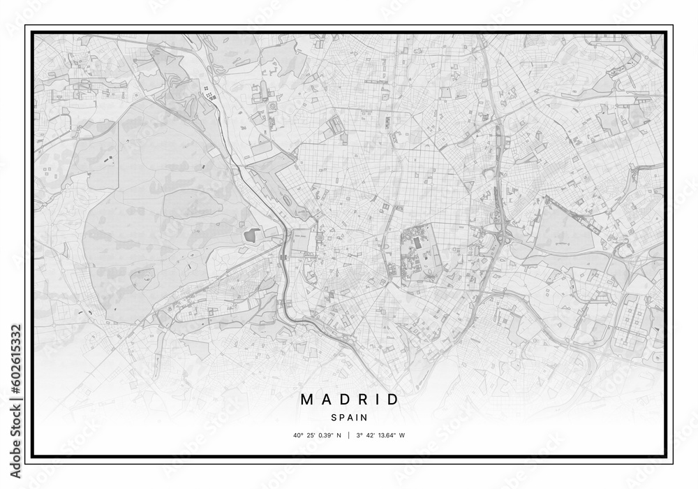 Madrid Map Wall Art | Madrid Spain Map Art, Map Wall Art, Digital Map Art Madrid Map Wall Art | Madrid Spain Map Art, Map Wall Art, Digital Map Art
