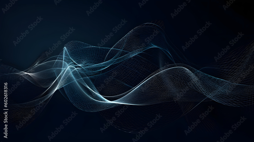 high tech future dark blue spiral on black background high tech future dark blue spiral on black background