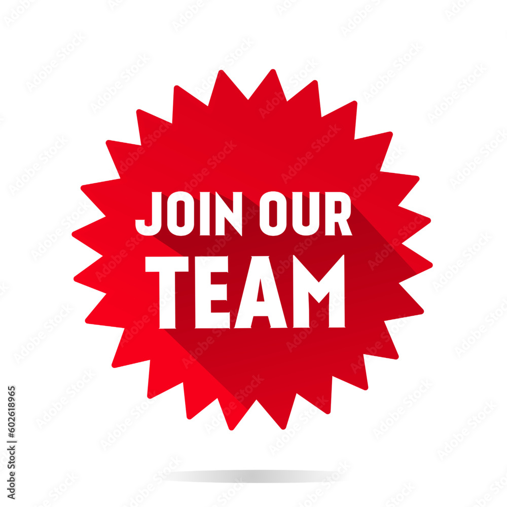 Join our team vector banner template. Business concept. Flat design isolated on white background. Join our team vector banner template. Business concept. Flat design isolated on white background.