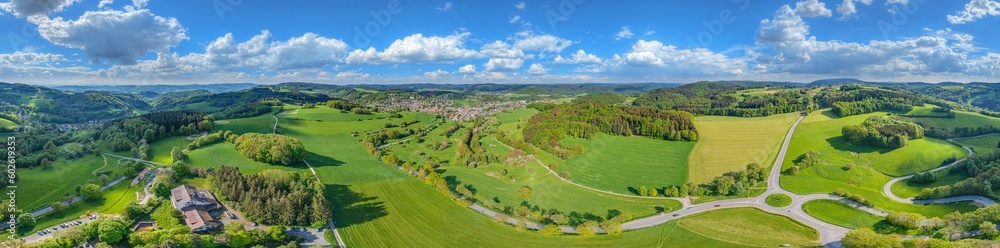 wald-michelbach odenwald forest germany 360° panorama